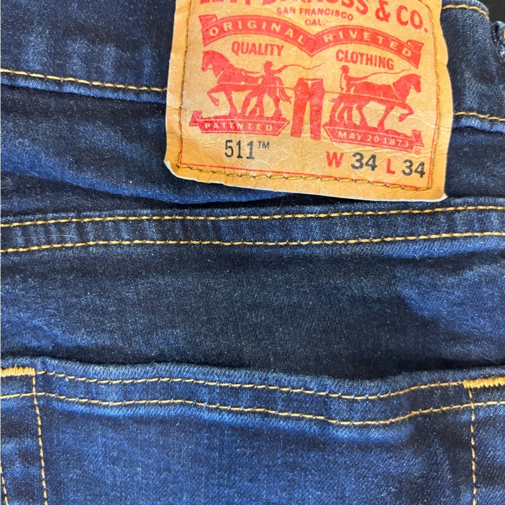 Classic Blue Denim Jeans - Picture 8 of 8